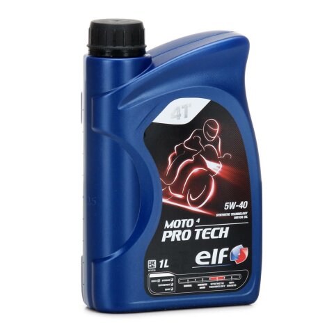 Elf Moto 4 Pro Tech, 5W-40, 1l Motoröl