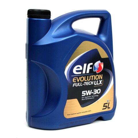 Elf Evolution, Full-Tech LLX, 5W-30, 5l Motoröl