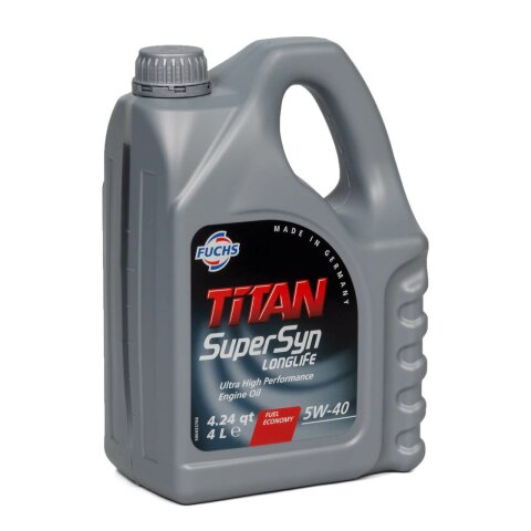 Fuchs Titan, SuperSyn Longlife, 5W-40, 4l Motoröl