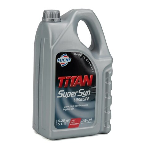 Fuchs Titan, SuperSyn Longlife, 0W-30, 5l Motoröl