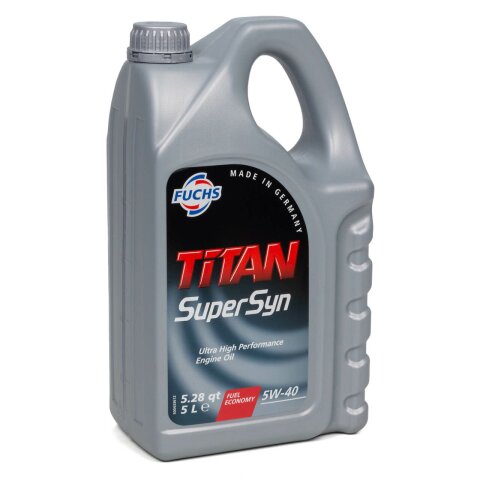 Fuchs Titan Supersyn, 5W-40, 5l Motoröl