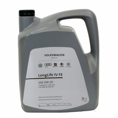 Original VAG Motoröl, Longlife IV FE, 0W-20, 5L Motoröl