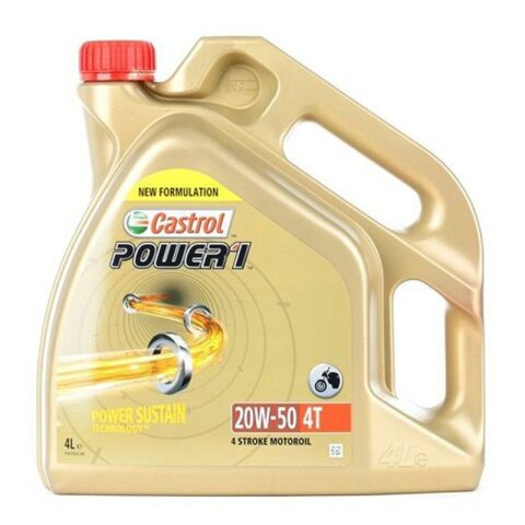 Castrol POWER 1 4T, 20W-50, 4l Motoröl