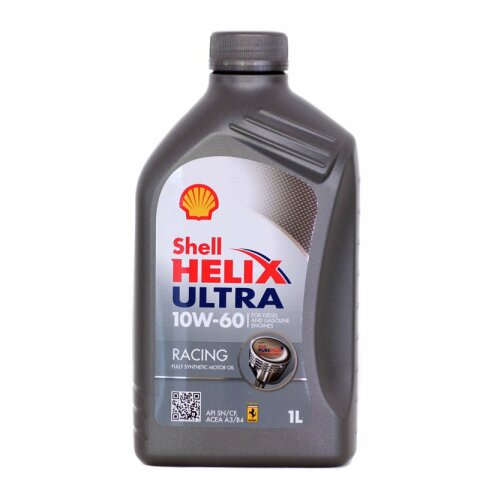 Shell HELIX ULTRA RACING, 10W-60, 1l Motoröl