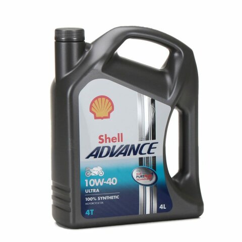 Shell Advance 4T Ultra, 10W-40, 4l Motoröl