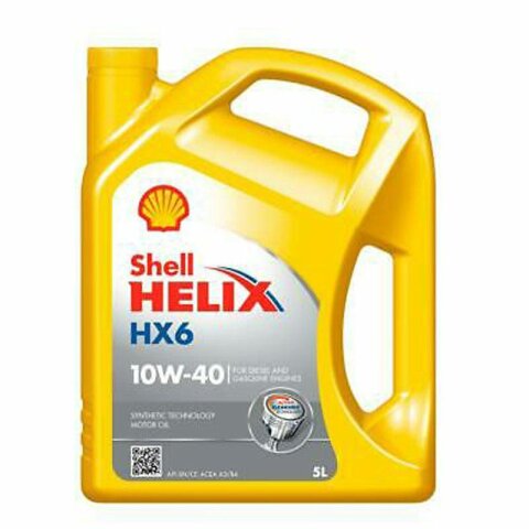Shell Helix HX6, 10W-40, 5l Motoröl