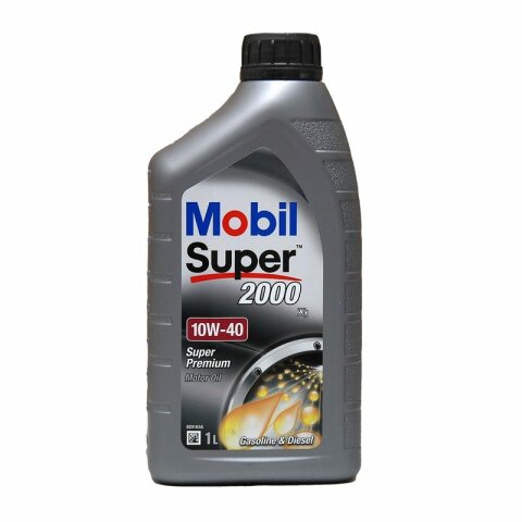Mobil Super 2000 X1, 10W-40, 1l Motoröl