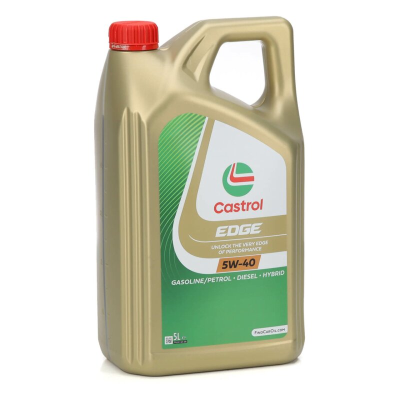 Castrol Edge TD 5W-40 Motoröl 1 Liter – Mit Titan FST Technologie Für Turbo-Diesel