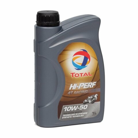 Total HI-Perf 4T Racing, 10W-50, 1l Motoröl