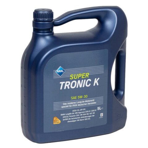 Aral SuperTronic K, 5W-30, 5l Motoröl