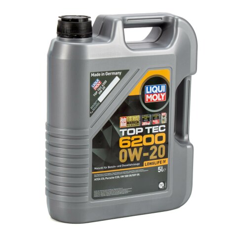 Liqui Moly Top Tec 6200, 0W-20, 5l Motoröl