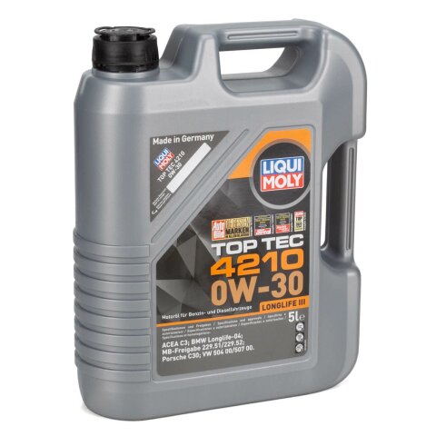 Liqui Moly Top Tec 4210, 0W-30, 5l Motoröl