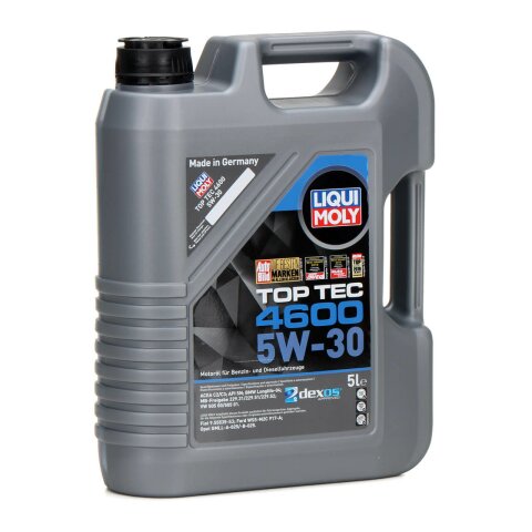 Liqui Moly Top Tec 4600, 5W-30, 5l Motoröl