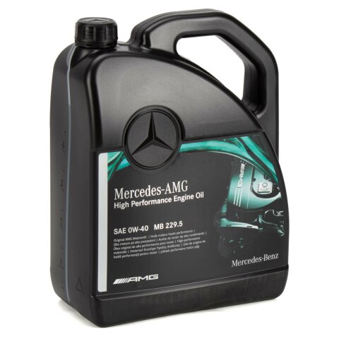 Original Mercedes-AMG Motoröl, High Performence AMG, 0W-40, 5l Motoröl