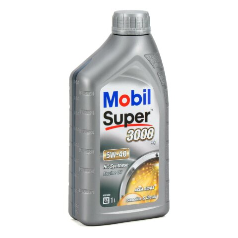 Mobil Super 3000 X1, 5W-40, 1l Motoröl