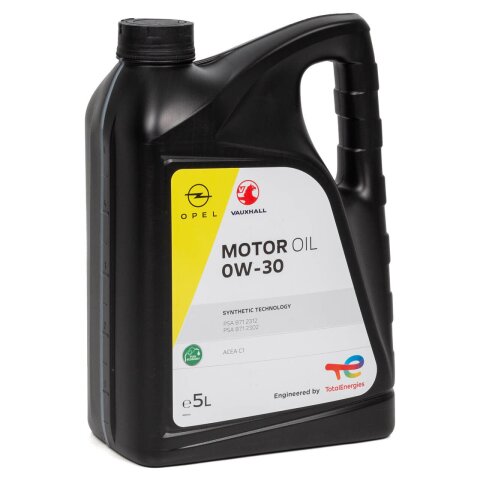 Original Opel Motoröl, 0W-30, PSA B71 2302, 5L Motoröl