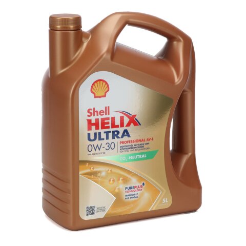 Shell Helix Ultra, Professional AV-L, 0W-30, 5l Motoröl