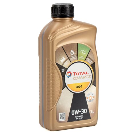 Total Quartz 9000, 0W-30, 1l Motoröl