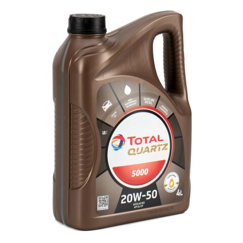 Total Quartz 5000, 20W-50, 4l Motoröl