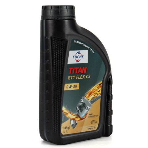 Fuchs TITAN GT1 FLEX C2, 0W-30, 1L Motoröl