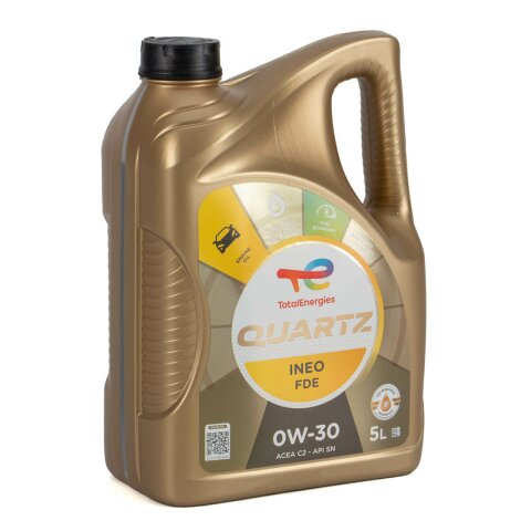 Total Quartz Ineo FDE, 0W-30, 5L Motoröl