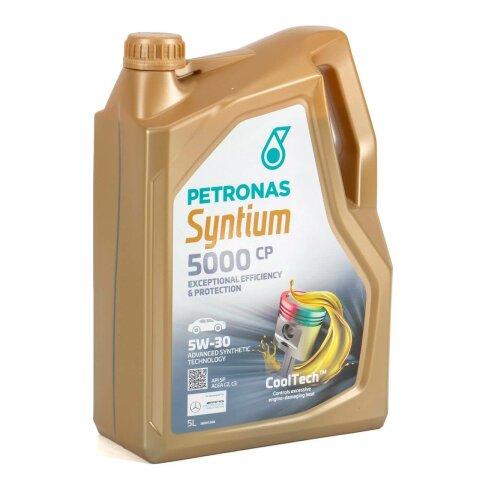 Petronas Motoröl Syntium 5000 CP, 5W-30, 5L-Kanister
