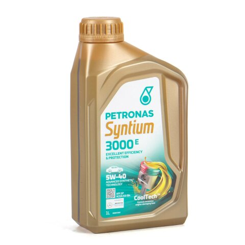 Petronas Motoröl Syntium 3000 E, 5W-40, 1L-Flasche