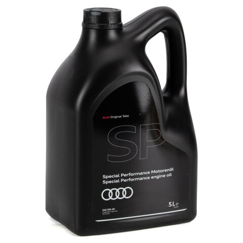 Original Audi SP Motoröl , 0W-40, 5L Motoröl