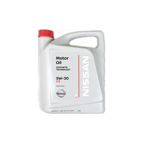 Original Nissan Motoröl Synthetic Technologie, 5W-30, 5L Motoröl
