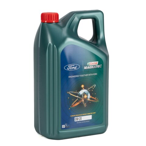 Original Ford Motoröl, Castrol Magnatec Benzin, 0W-20, 5L Kanister