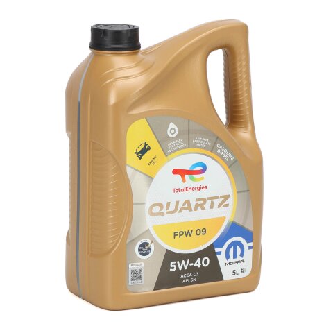 Total Quartz FPW 09, 5W-40 Motoröl, 5l-Kanister