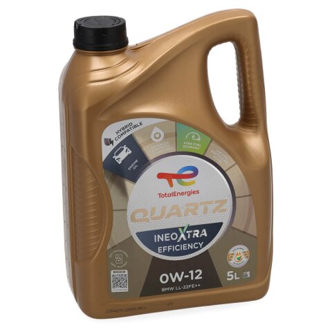 Total Quartz Ineo Xtra Effiency, 0W-12 Motoröl, 5l-Kanister