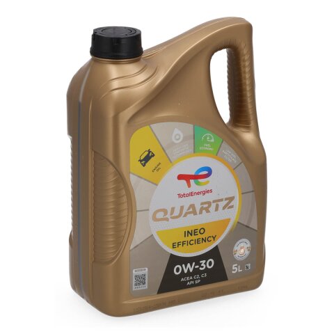 Total Quartz Ineo Efficency, 0W-30 Motoröl, 5l-Kanister